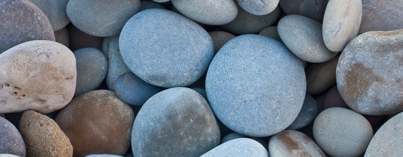 Stones on the beach