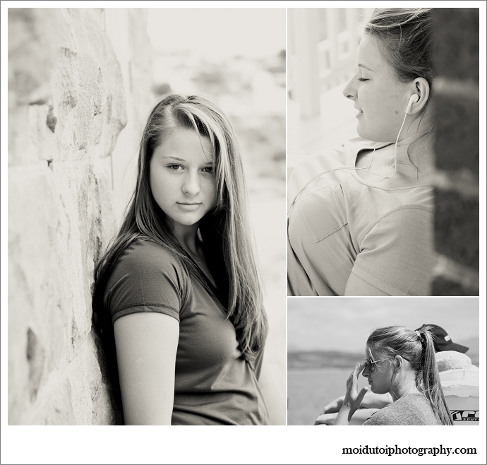 Young lady portrait, natural light