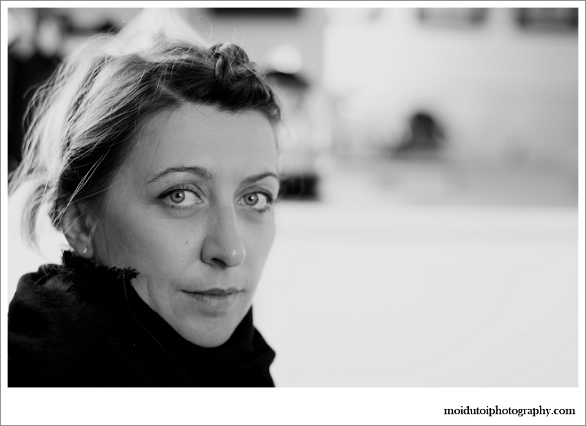 Natural light portrait, portrait of young Polish woman