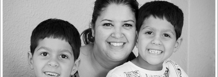 Natural Light portrait family