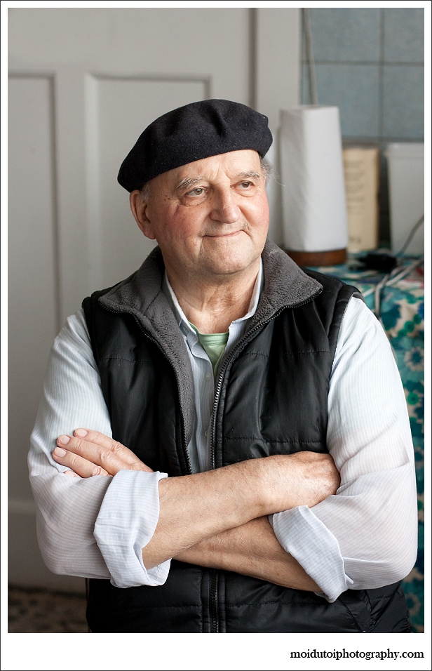 Italian man, Mario, natural light portrait, moi du toi photography