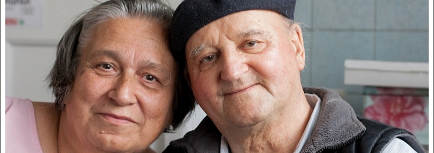 Natural light portrait, older couple, moi du toi photography