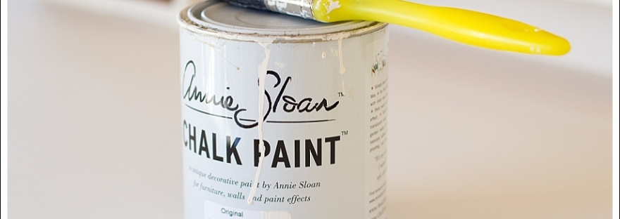 annie sloan chalk paint, desk remodel