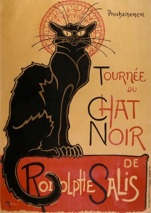 Tournee de chat noir
