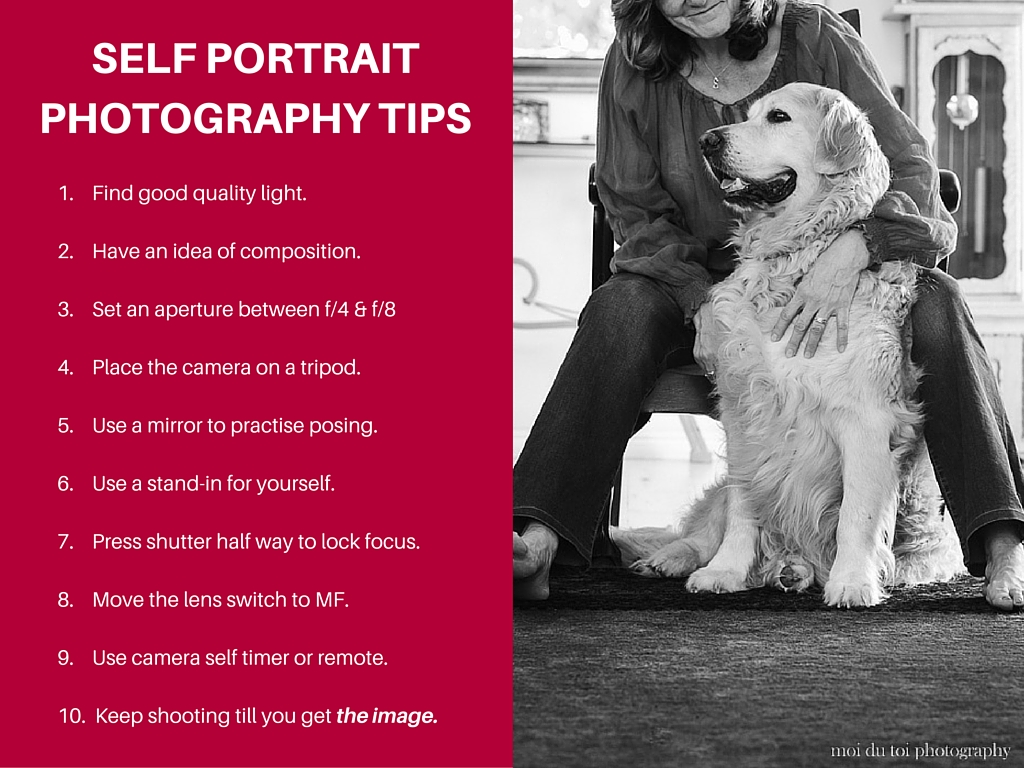 Self portrait tips