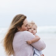 overcast family beach shoot with sedgefield photographer moira du toit