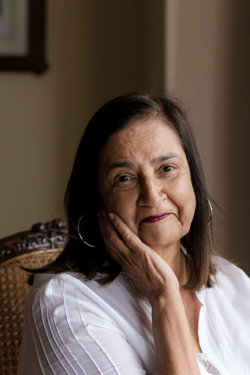 moody portrait of great grandmother at Fancourt