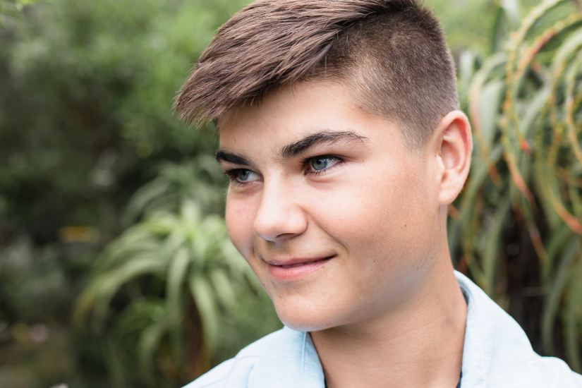 young man portrait family photo shoot brenton on sea knysna