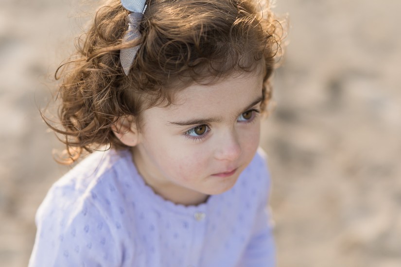 little girl sunset family photo session at Myoli Beach Sedgefield photographer moi du toi