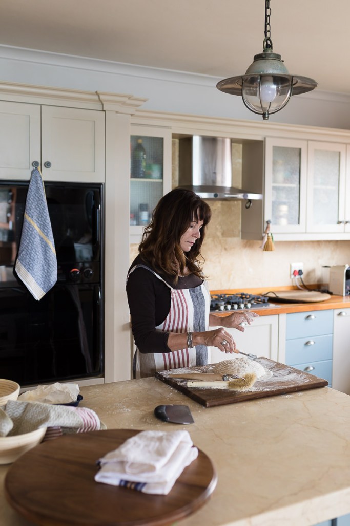 woman making sourdough bread personal branding photoshoot Cola Beach sedgefield knysna